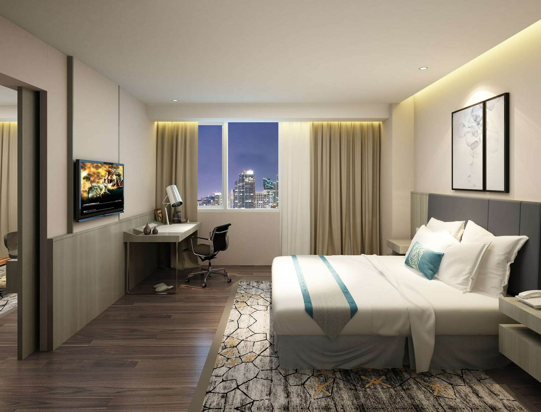 Aiho Hotel Medan Cameră foto